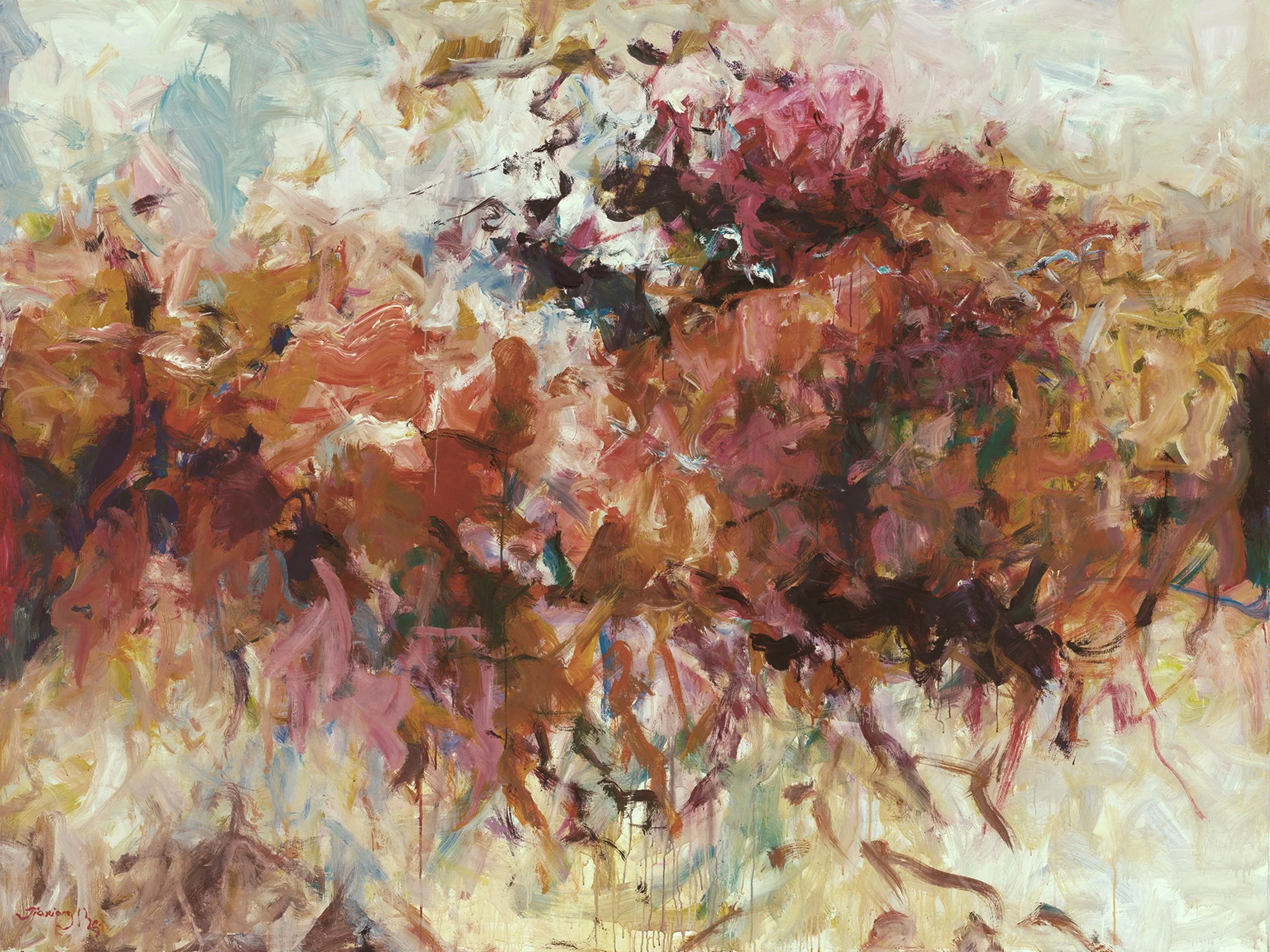 贝家骧 万马回旋 The Legions 布面油画 240×180cm 2024.jpg