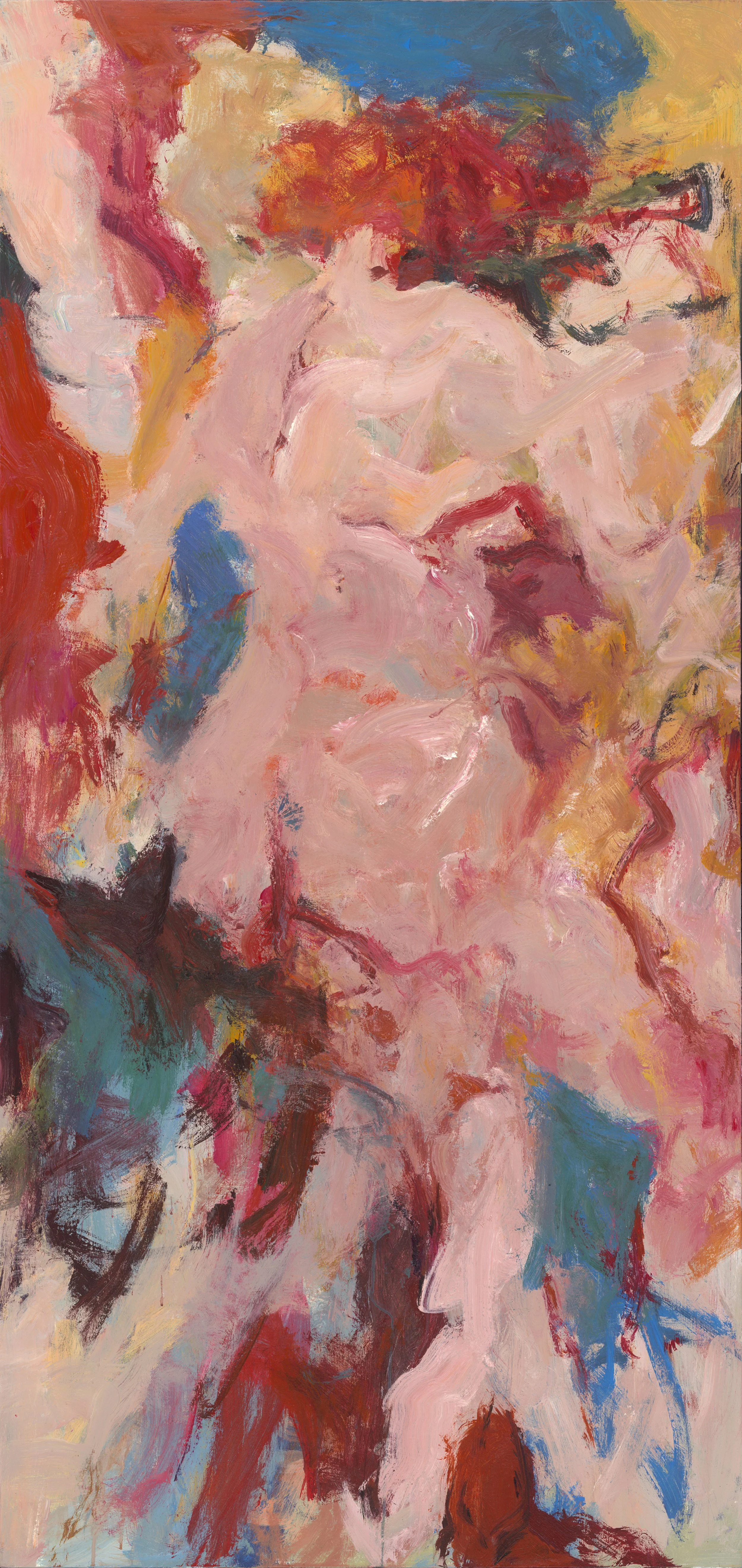 贝家骧 转身 Turning Back 布面油画 90×190cm 2023.jpg