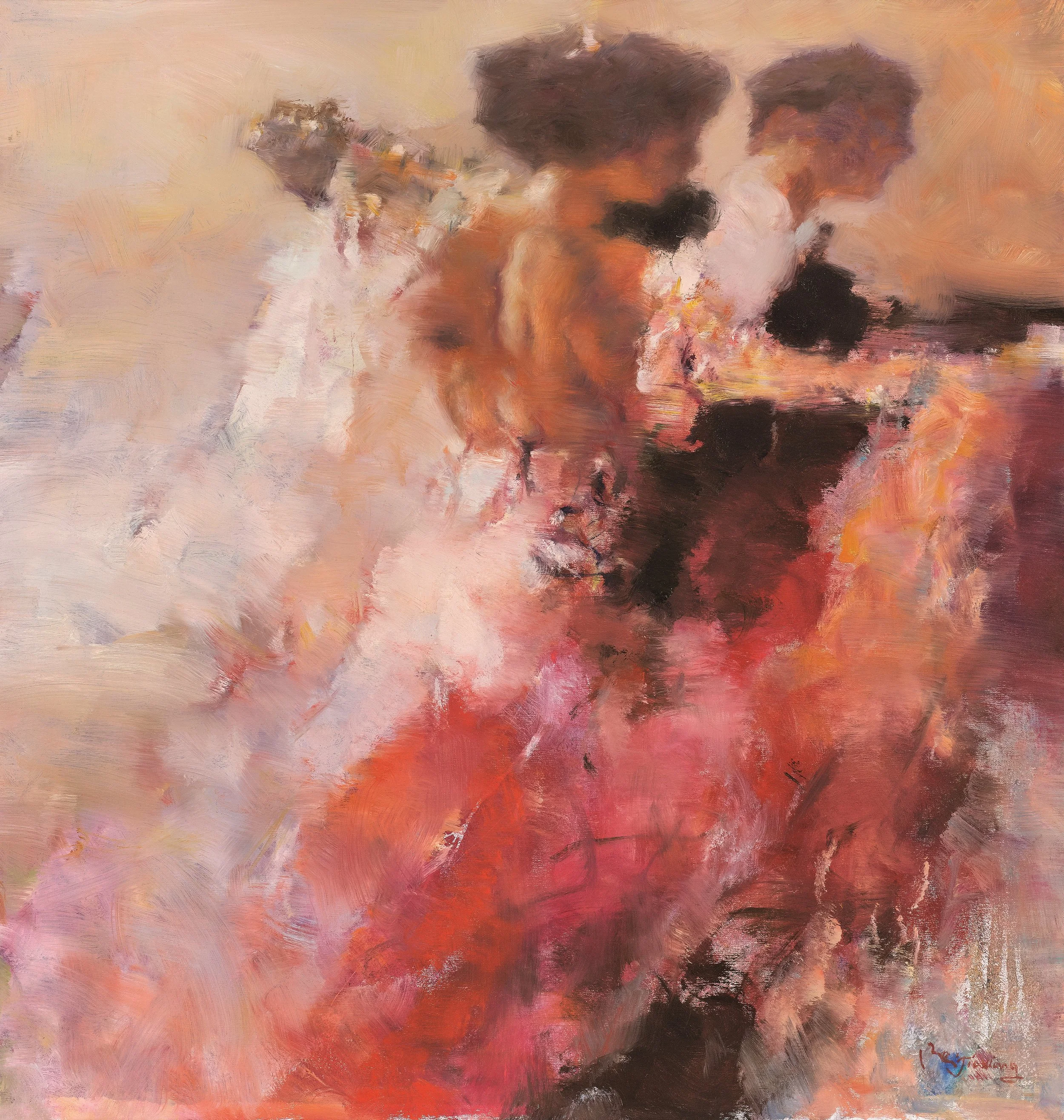 贝家骧 翩跹08 Airy Steps 08 布面油画 95×100cm 2016.jpg