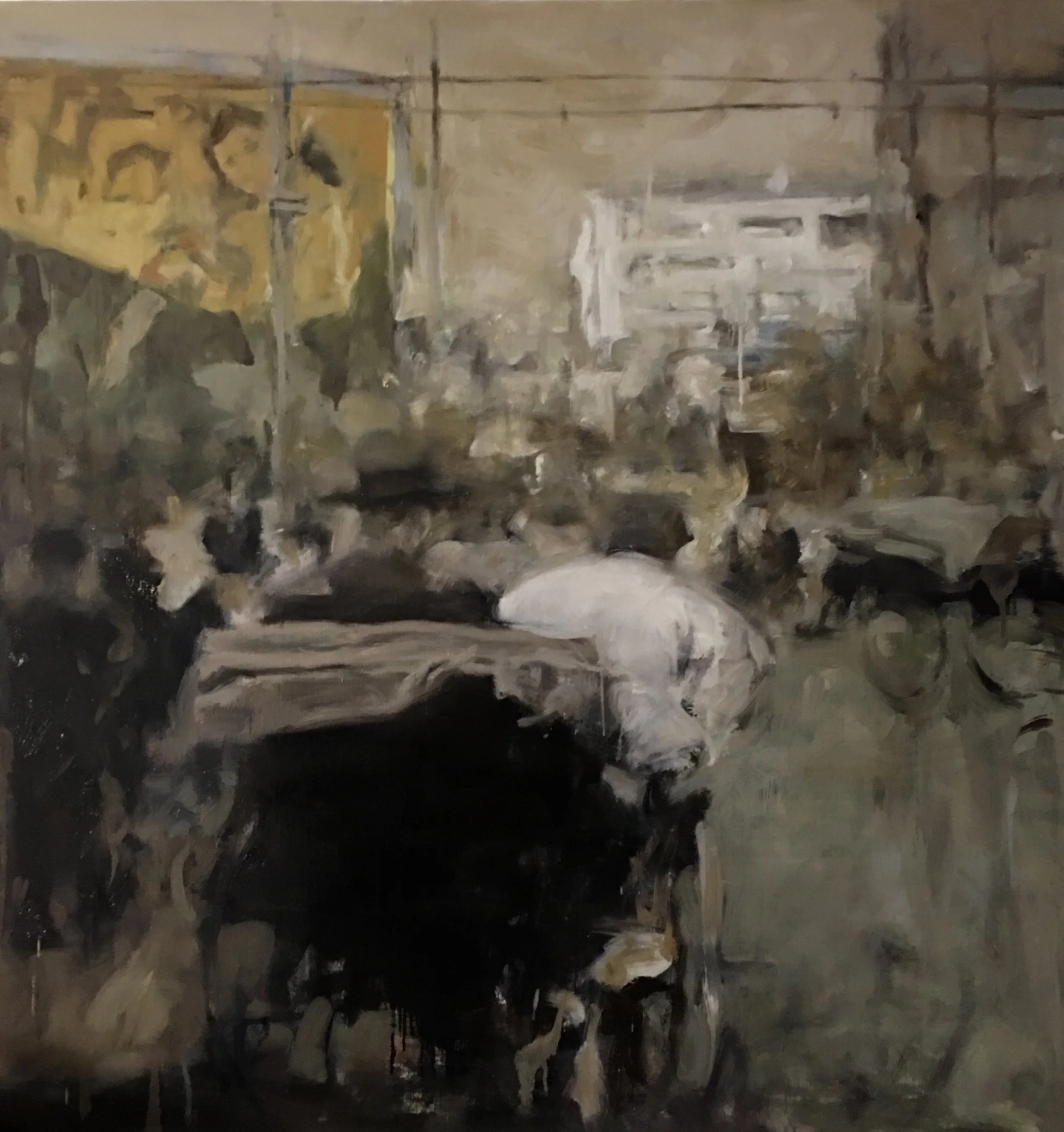 贝家骧 八仙桥 Baxian Bridge 布面油画 126×134cm 2019.jpg