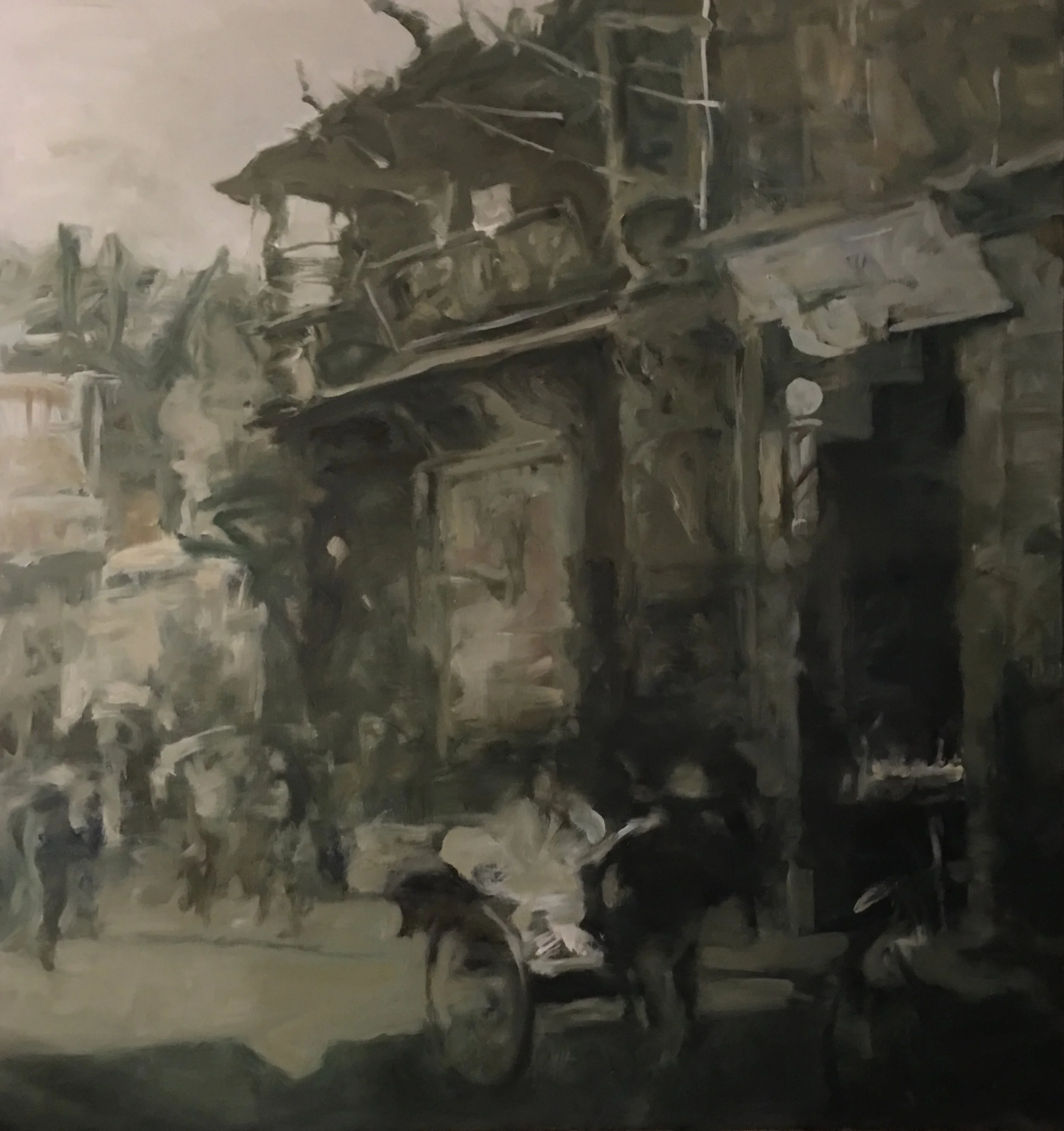 贝家骧 家去 Heading Home 布面油画 126×134cm 2019.jpg