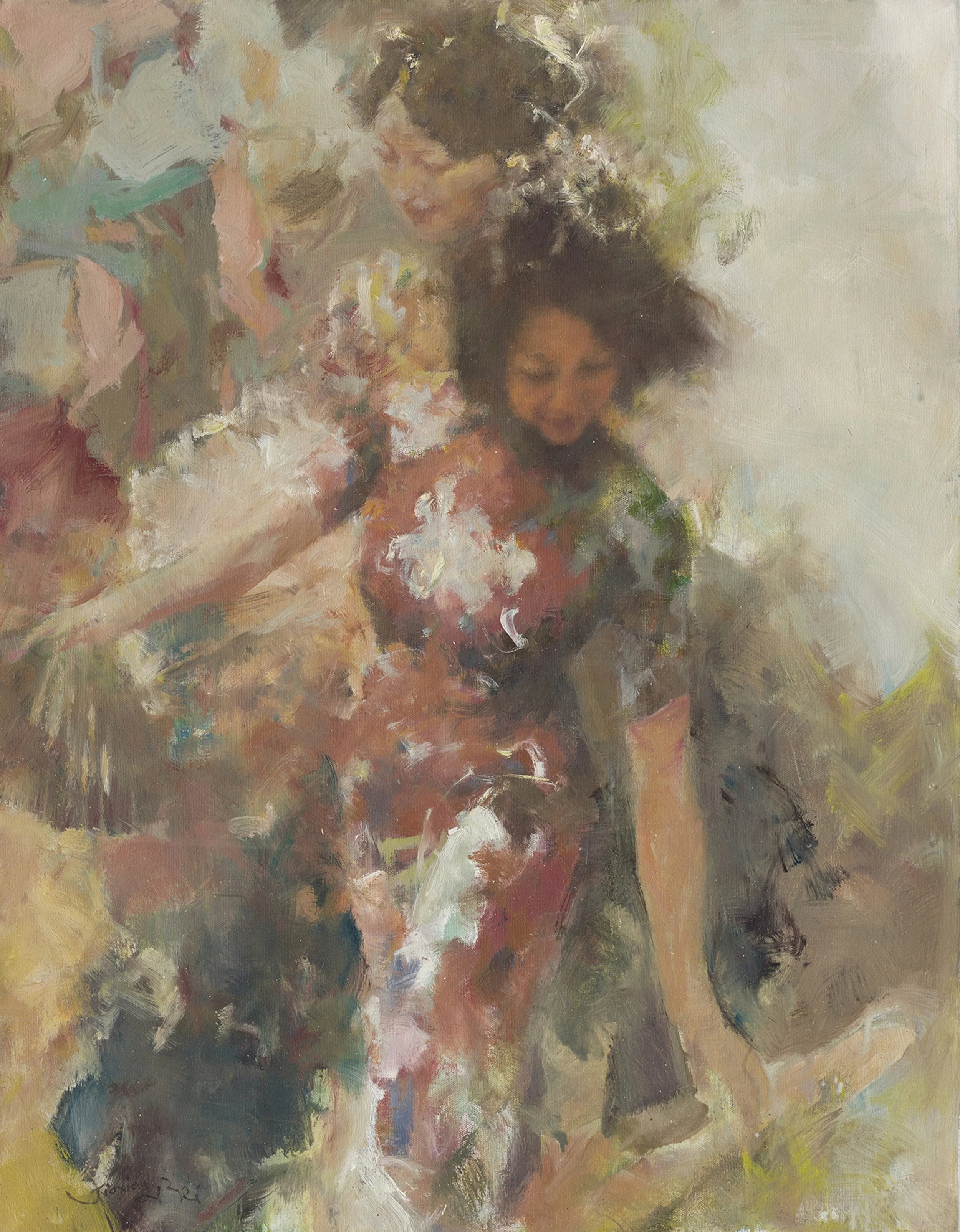 贝家骧 沪语系列二-摇曳 Shanghai Dialect 2-Sway 布面油画 74×95cm 2017.jpg