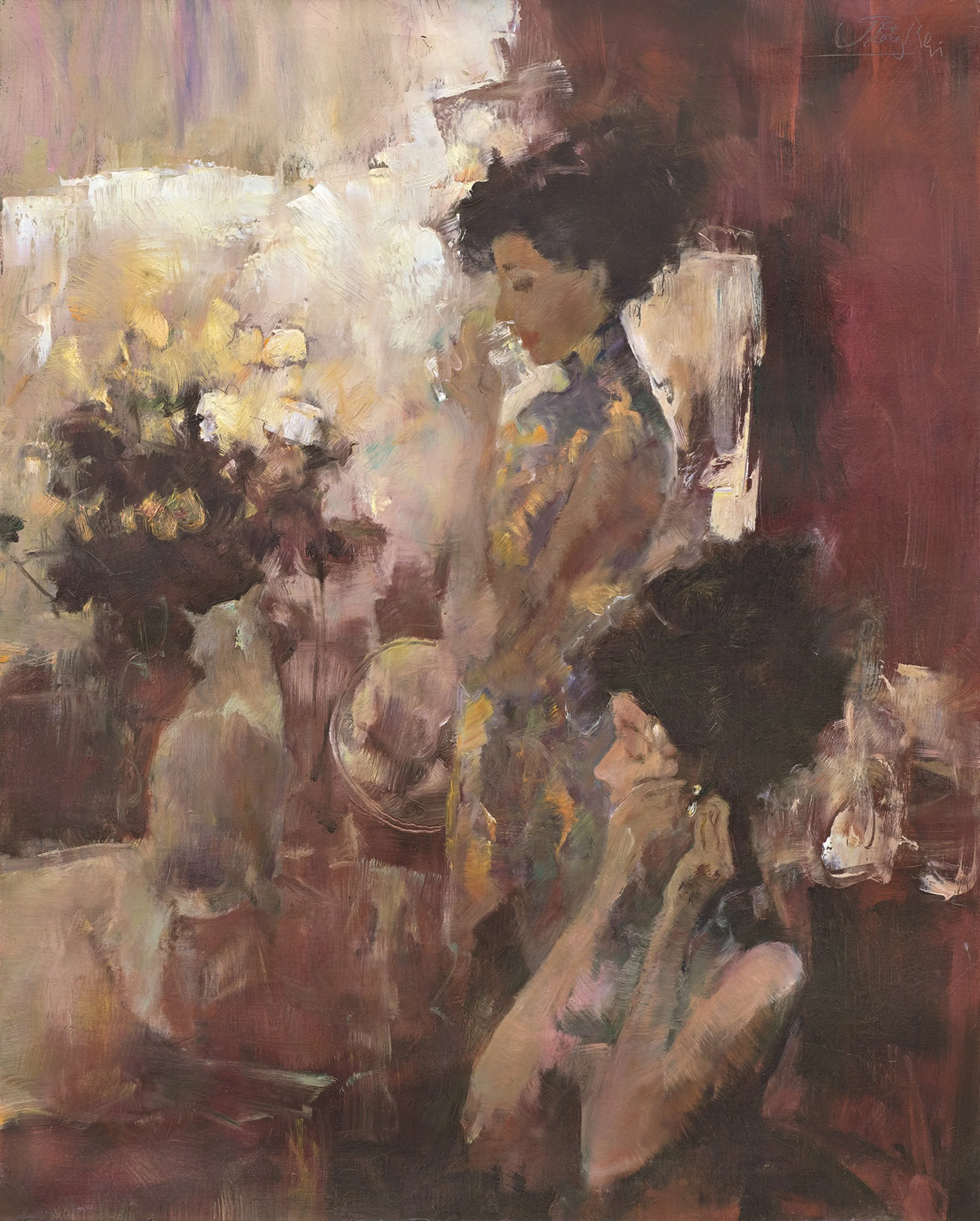 Artwork Interpretation: Elegant Ladies