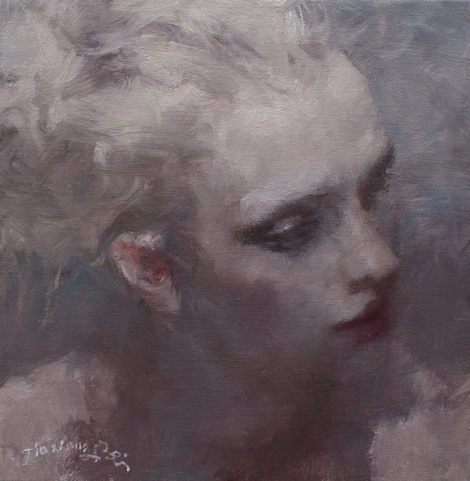贝家骧 情绪01 Emotion 01 布面油画 40×41cm 2015.JPG