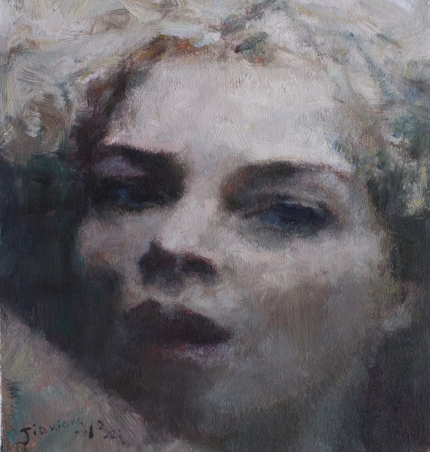 贝家骧 情绪07 Emotion 07 布面油画 39×41cm 2015.JPG