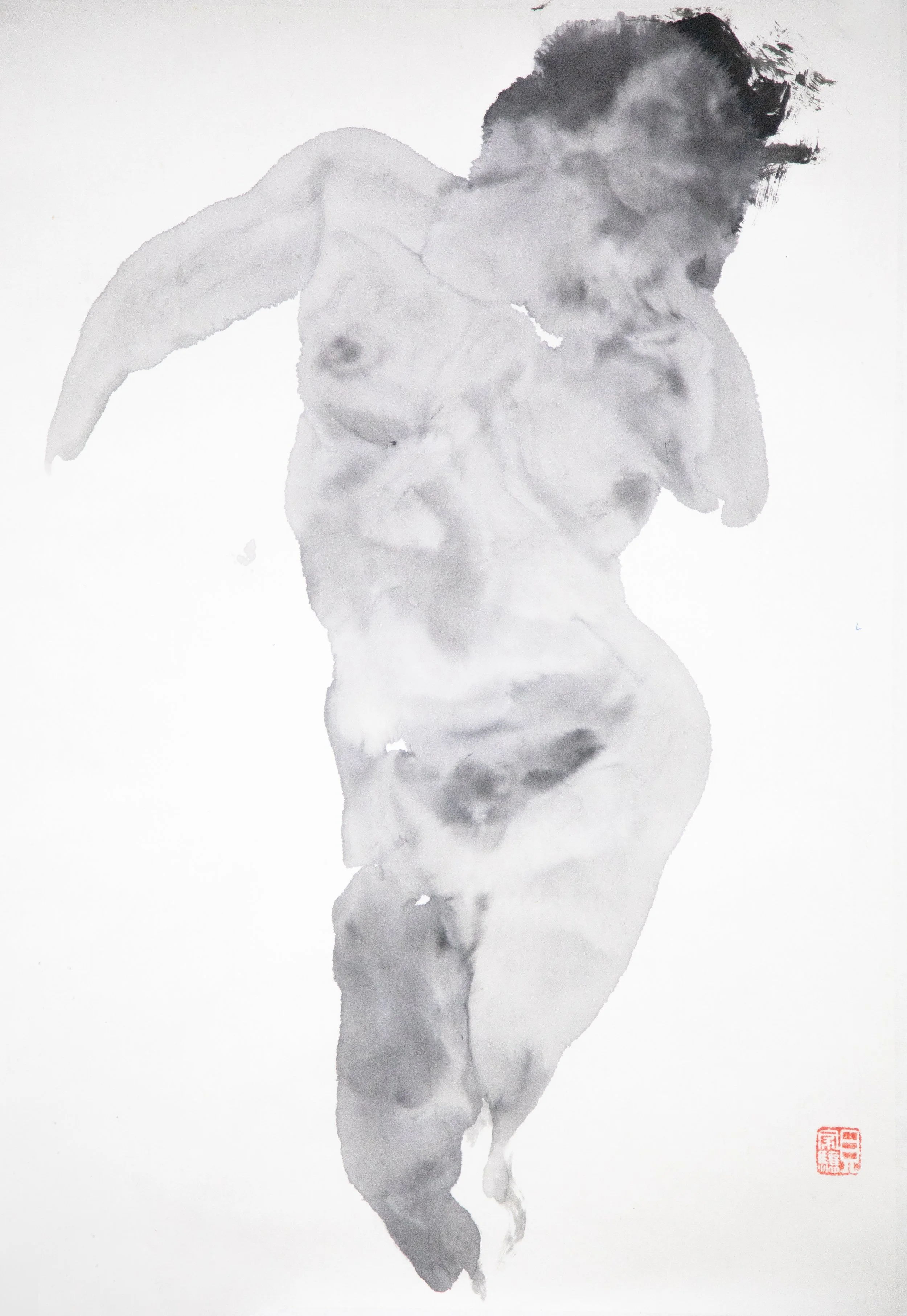 Artwork Interpretation: Ink Human Figure II 03