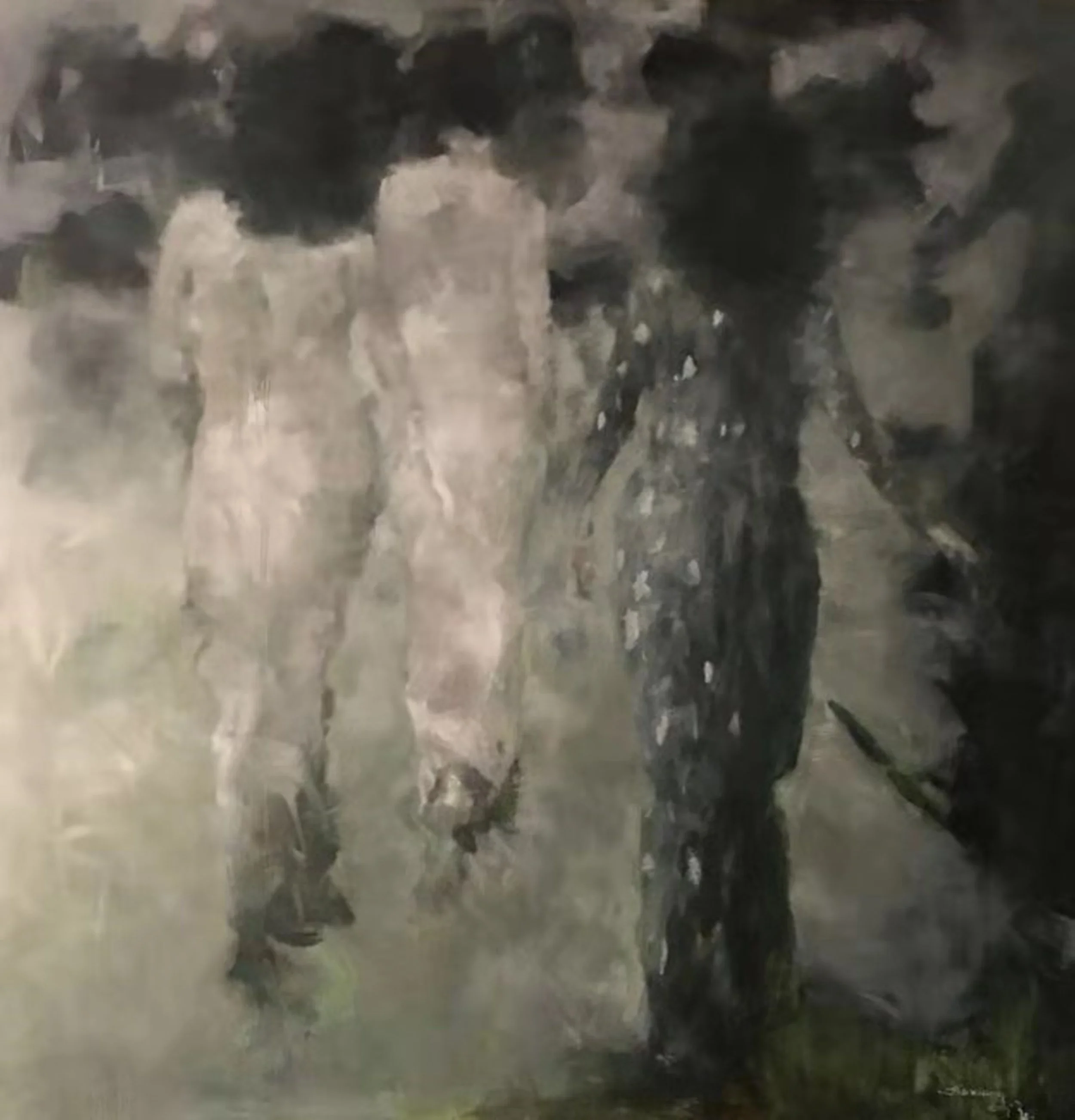 贝家骧 白相去01 Loaf Around 01 布面油画 165×172cm 2019.jpg