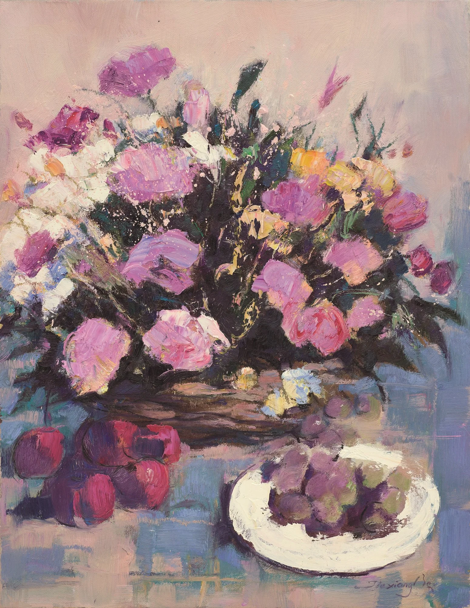 贝家骧 秋韵 Autumn Fascination 布面油画 41×53cm 2015.jpg