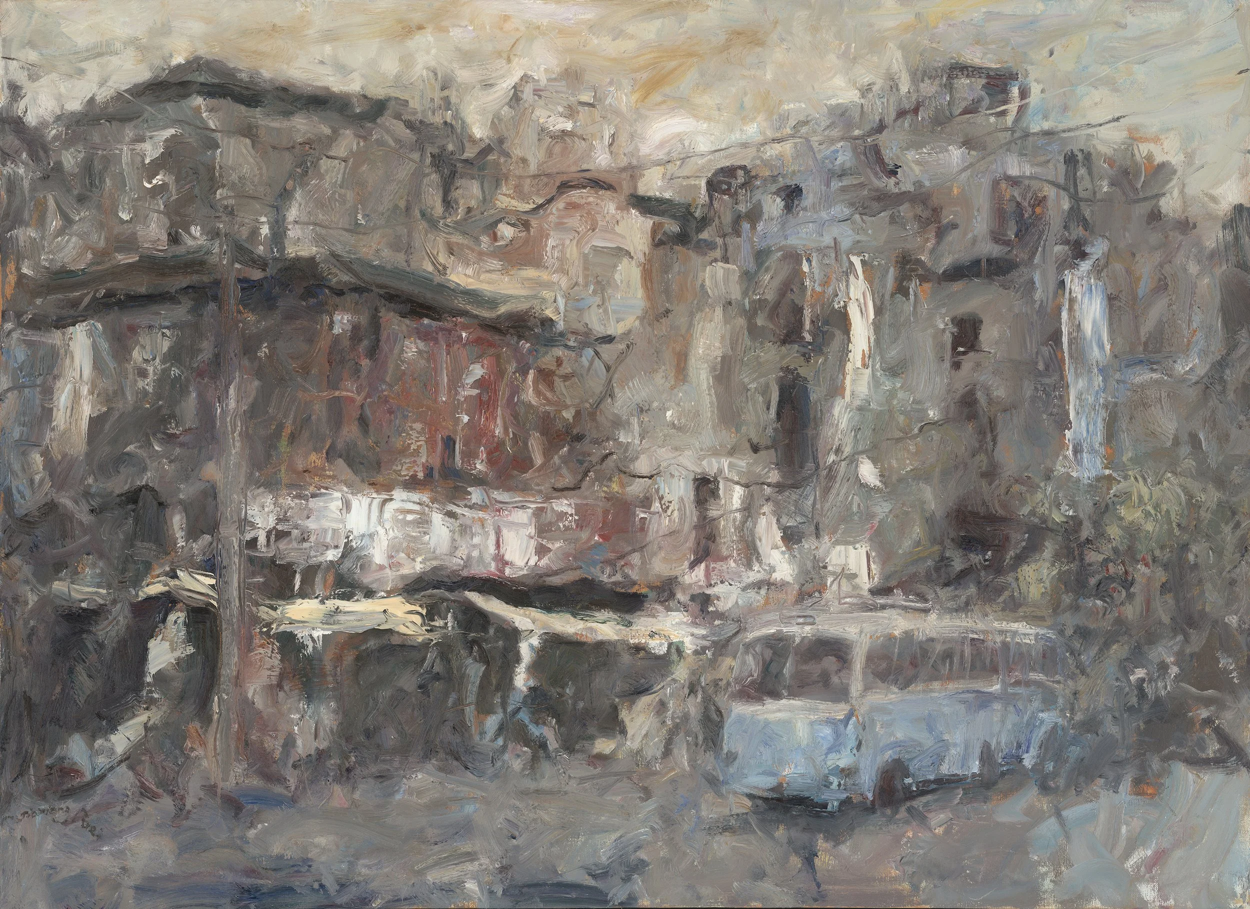 贝家骧 往事 Old Days 布面油画 165×120cm 2025.jpg