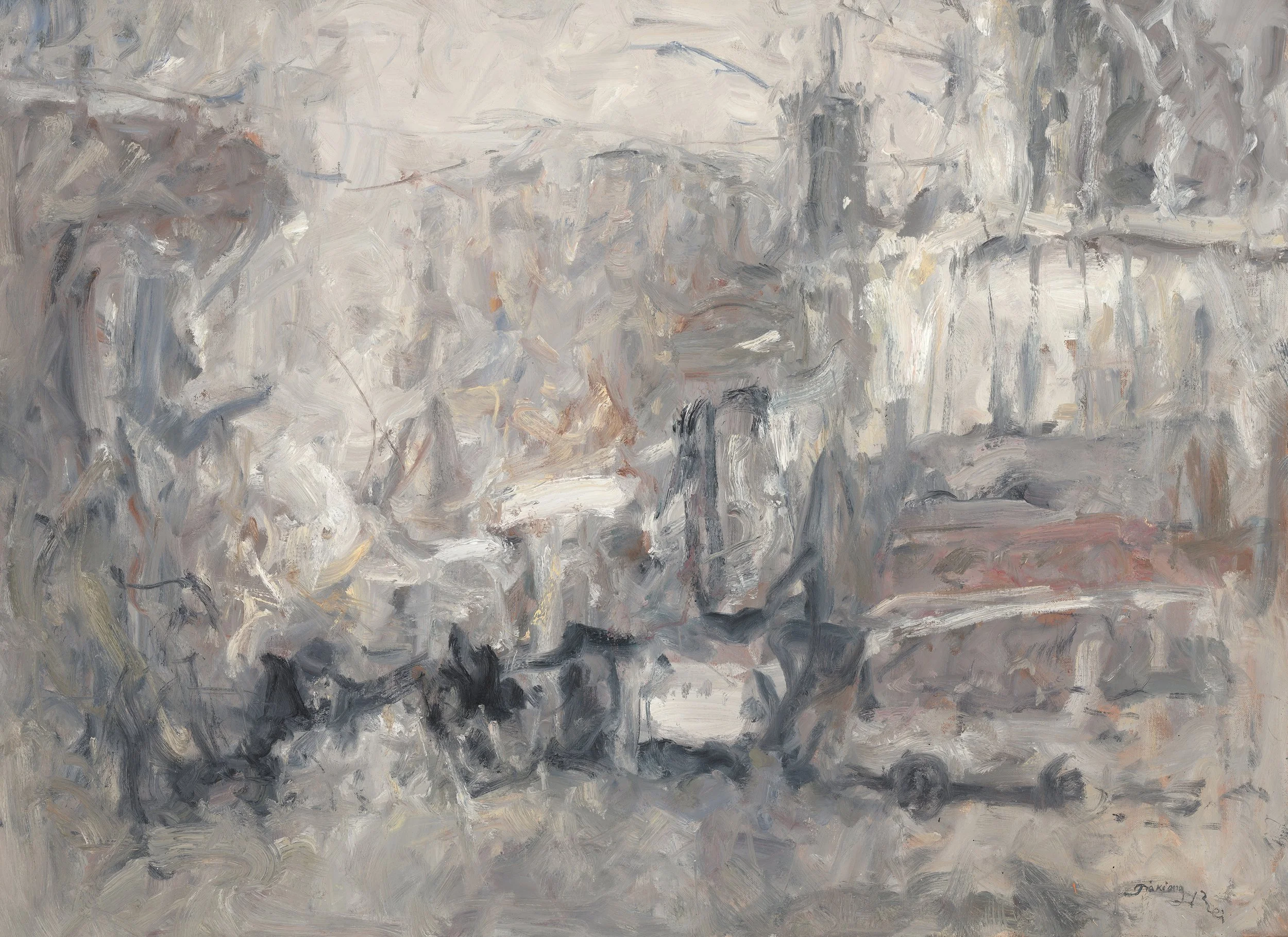 贝家骧 晨曦 First Light  布面油画 165×120cm 2025.jpg