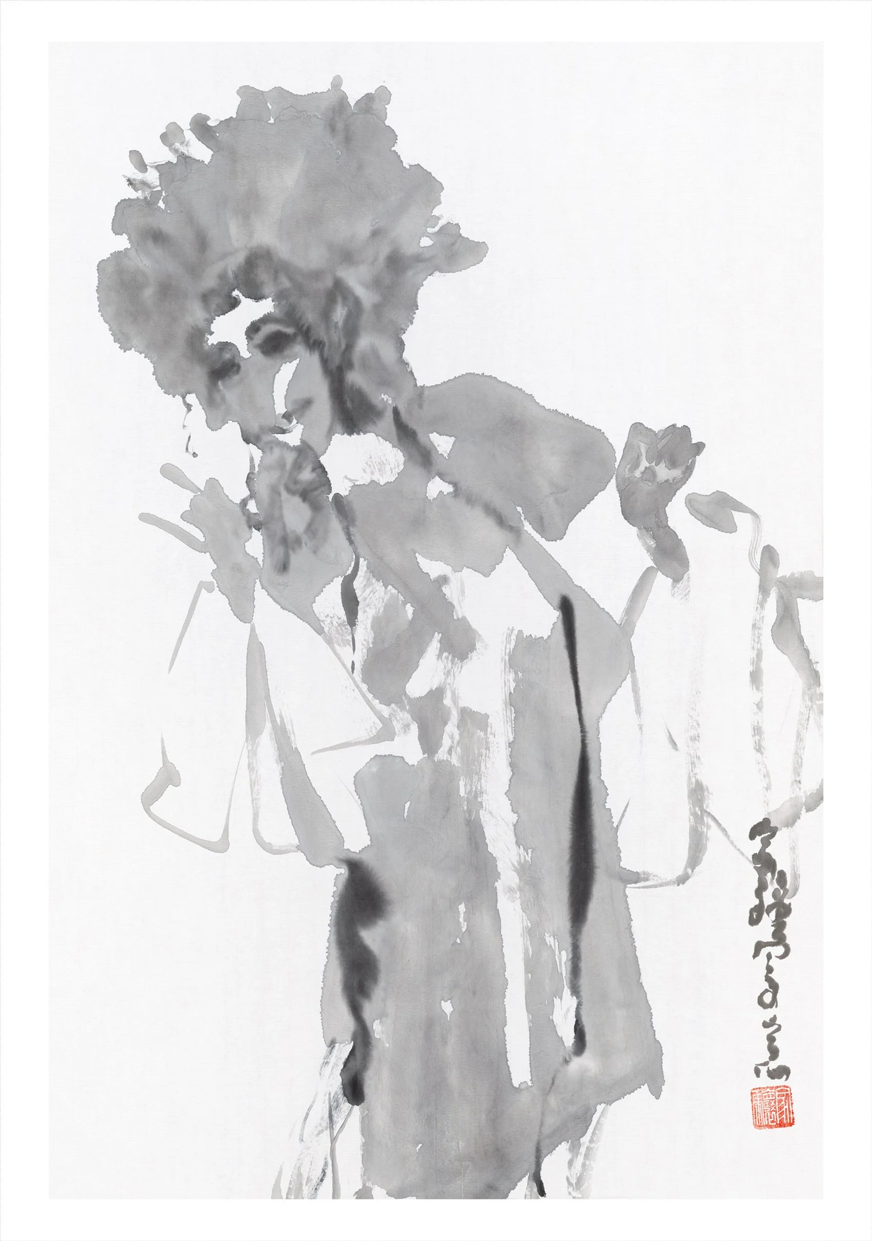 贝家骧 戏曲人物系列一 03 Opera Figure I 03 纸本水墨 45×67cm 2018.jpg