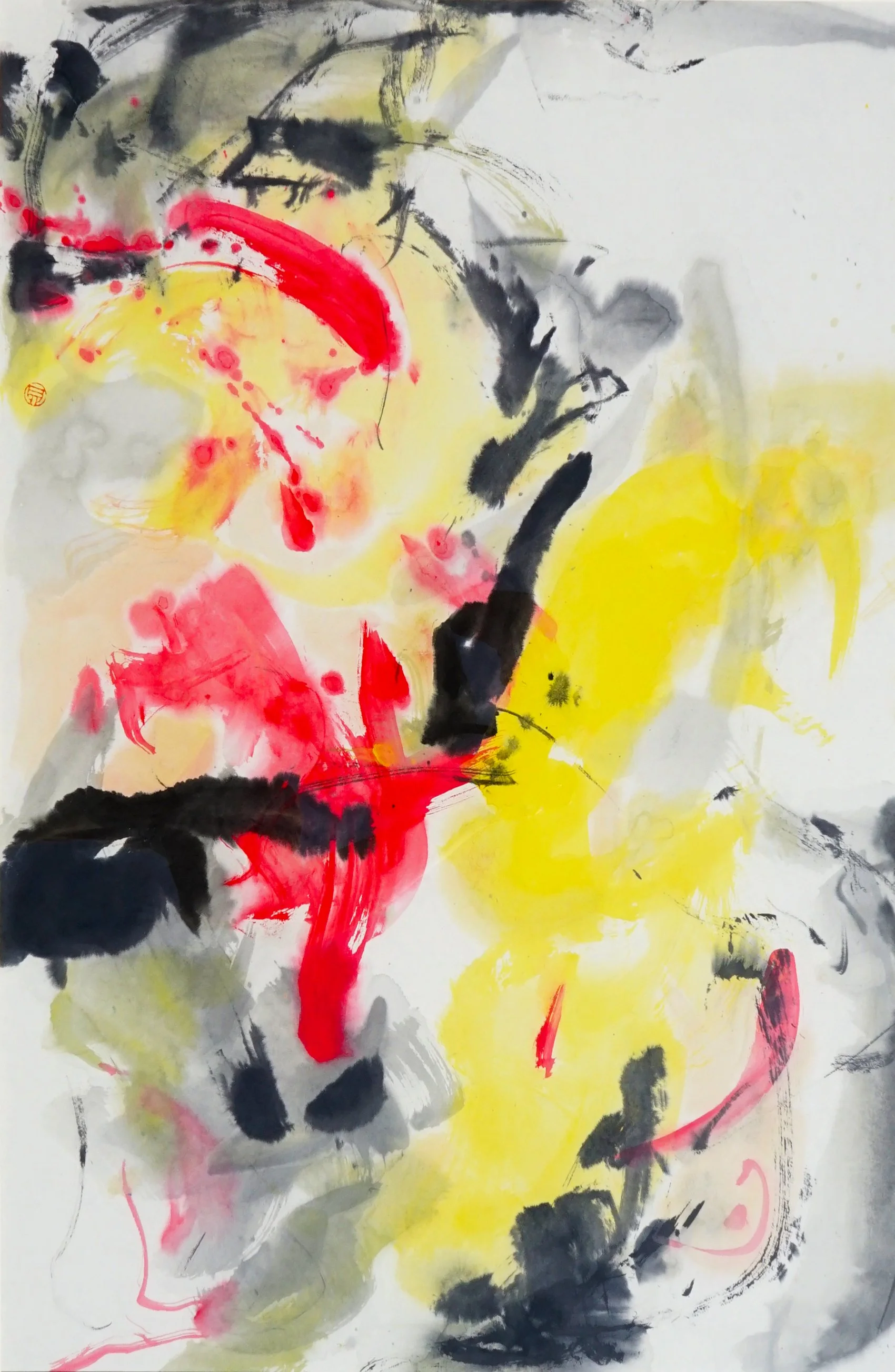 贝家骧 墨韵玄象系列02 Oriental Abstract 02 48×69cm 2025.jpg