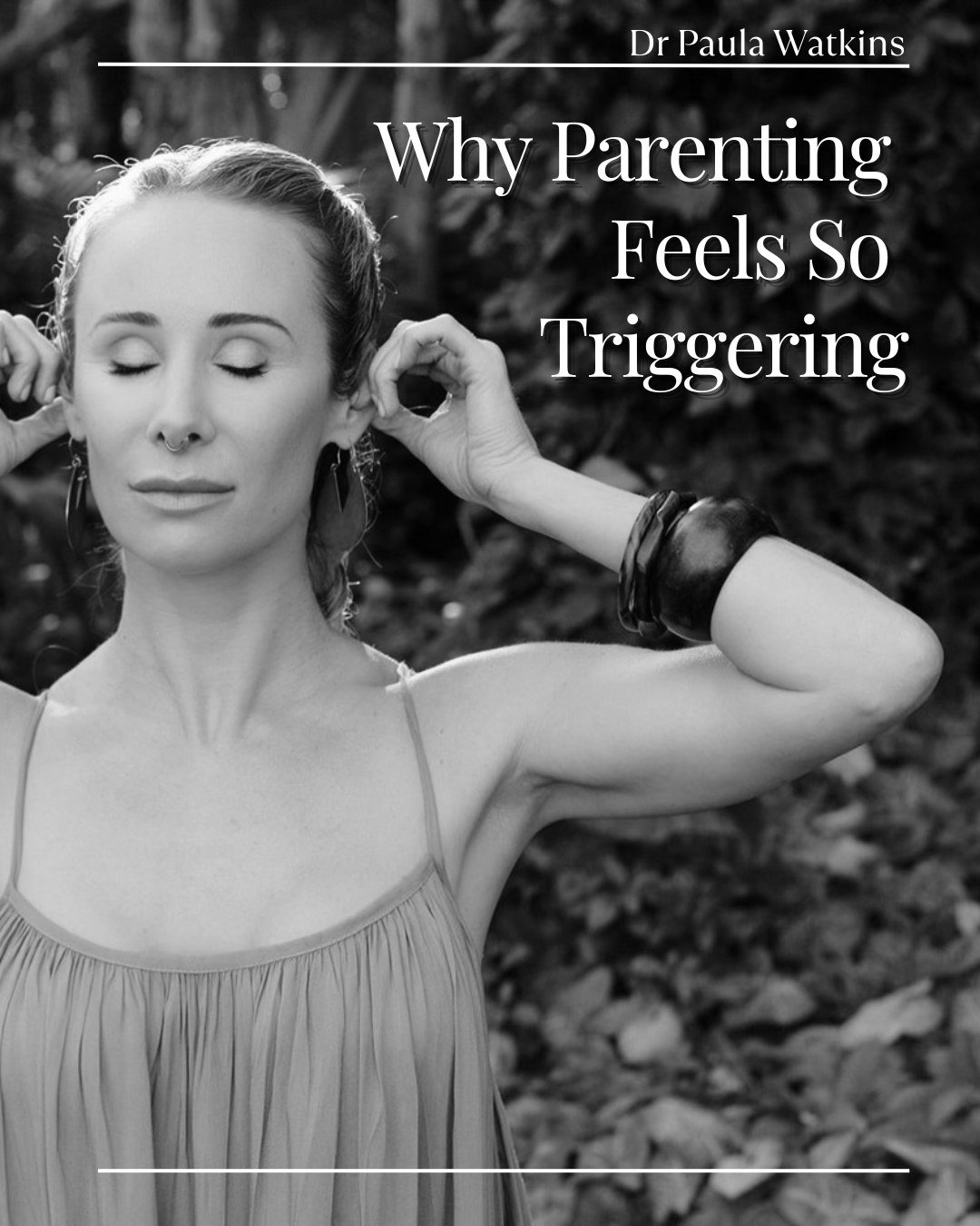 Parenting feels triggering because it activates your nervous system &mdash; not just your patience.

Regulation before correction.
Connection before control.

#DrPaulaWatkins #IntegrativePsychology#TheHealthLodge #Wellness #Australia #BodyBasedHealin