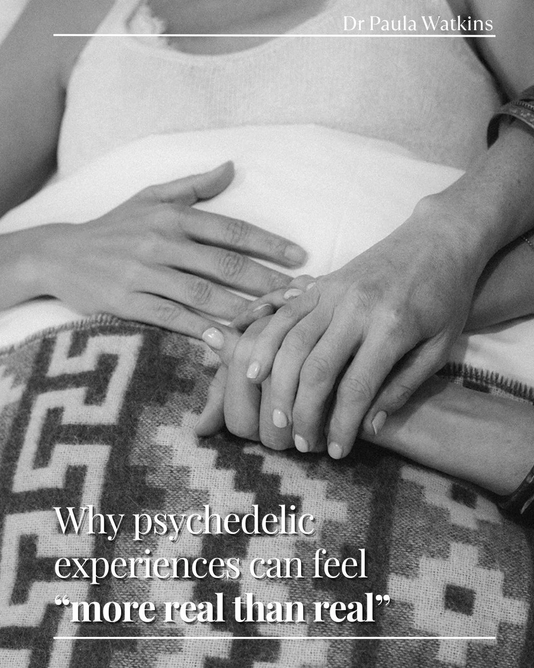 One of the strengths &mdash; and risks &mdash; of psychedelic experiences is how real they can feel.

In therapy, we don&rsquo;t take experiences at face value or dismiss them either. We approach them with curiosity, containment, and respect for symb