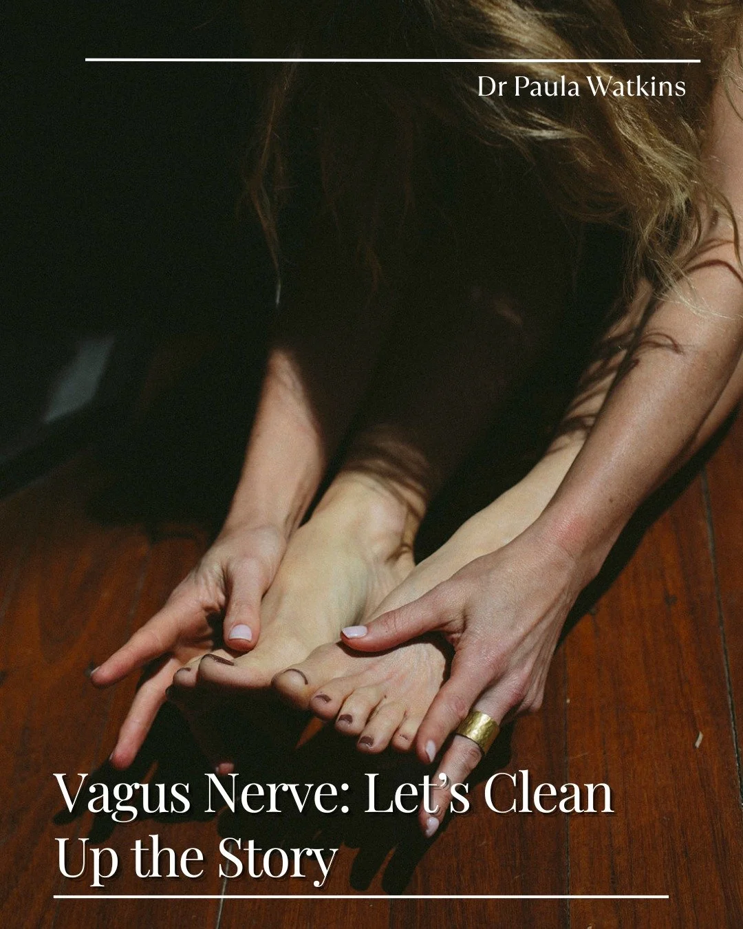 The vagus nerve isn't just about breathing exercises and hacks.

Our nervous systems are shaped by relationships, safety, trauma, caregiving, and the environments we live in.

Sometimes regulation comes from what we do.

Sometimes it comes from chang