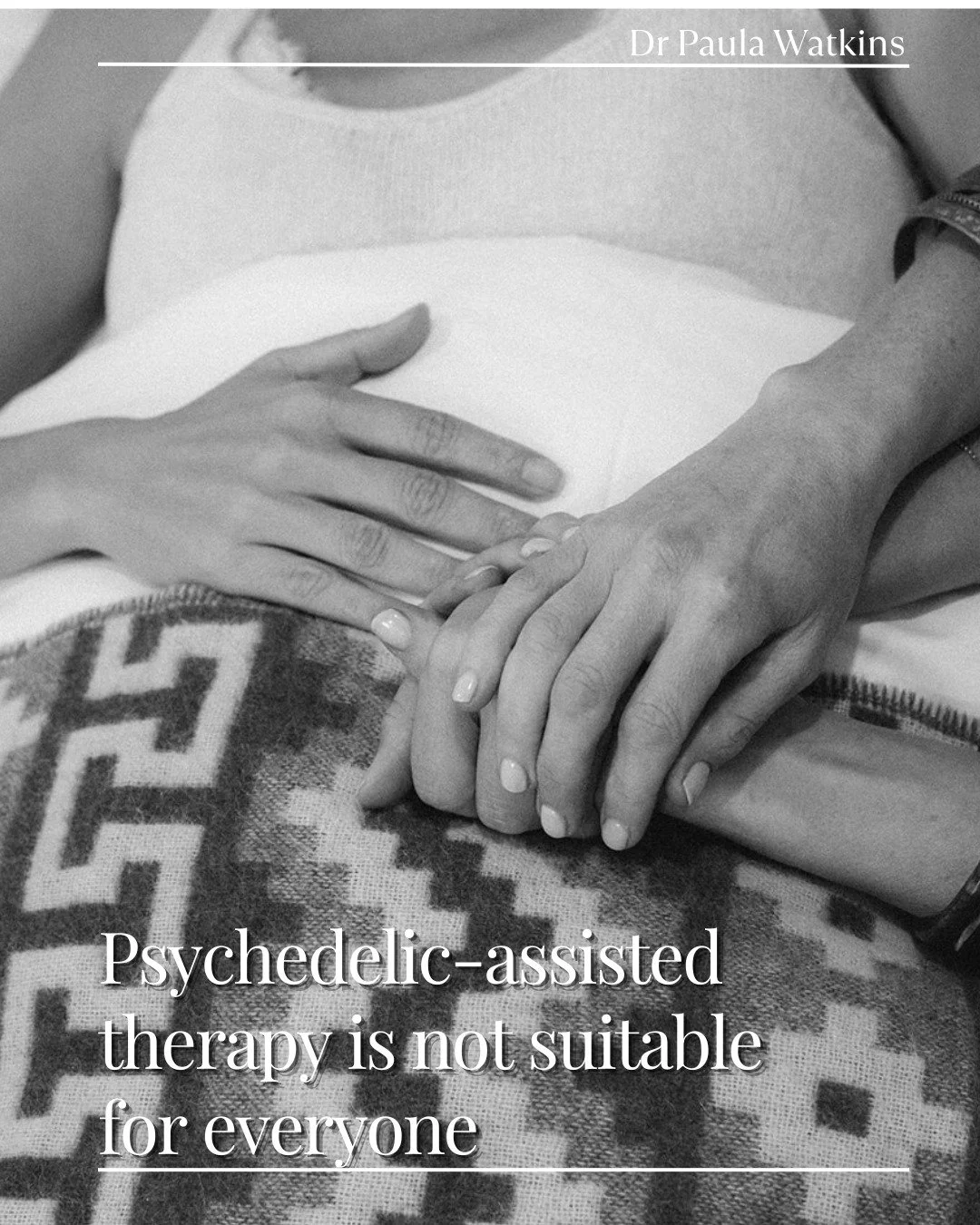 One of the most responsible things clinicians can do in psychedelic-assisted therapy is slow things down.

Not all distress benefits from rapid opening. For some nervous systems, containment and resourcing come first.

Good care doesn&rsquo;t ask, &l