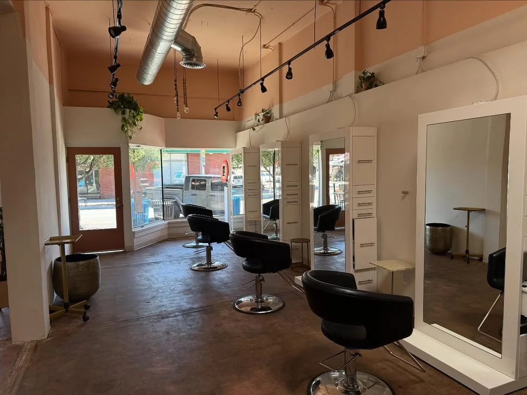 Interior of Good Look Babe hair salon in La Mesa Village