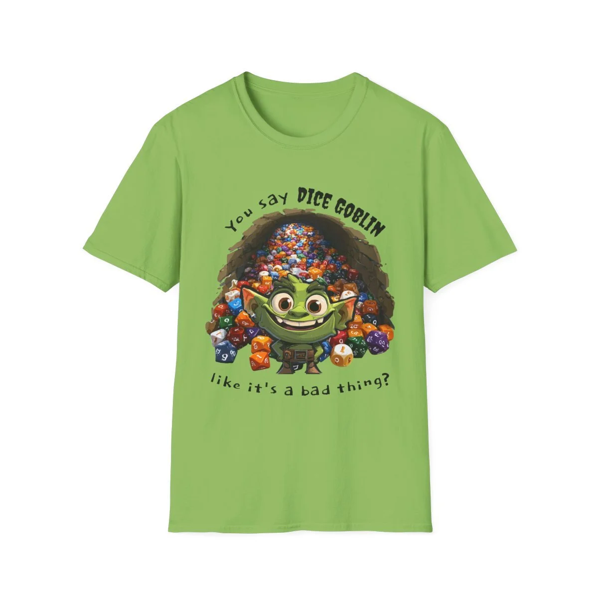What's one more set of dice...? #dicegoblin #dicegoblins #dungeonsanddragons 
https://www.aerthansadventuresllc.com/merch/p/dice-goblin-t-shirt-cute-rpg-dice-pile-tee-you-say-dice-goblin-like-its-a-bad-thing-dnd-dungeons-and-dragons