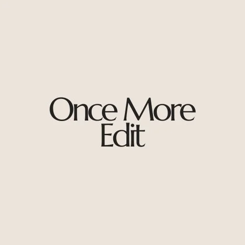 Once More Edit