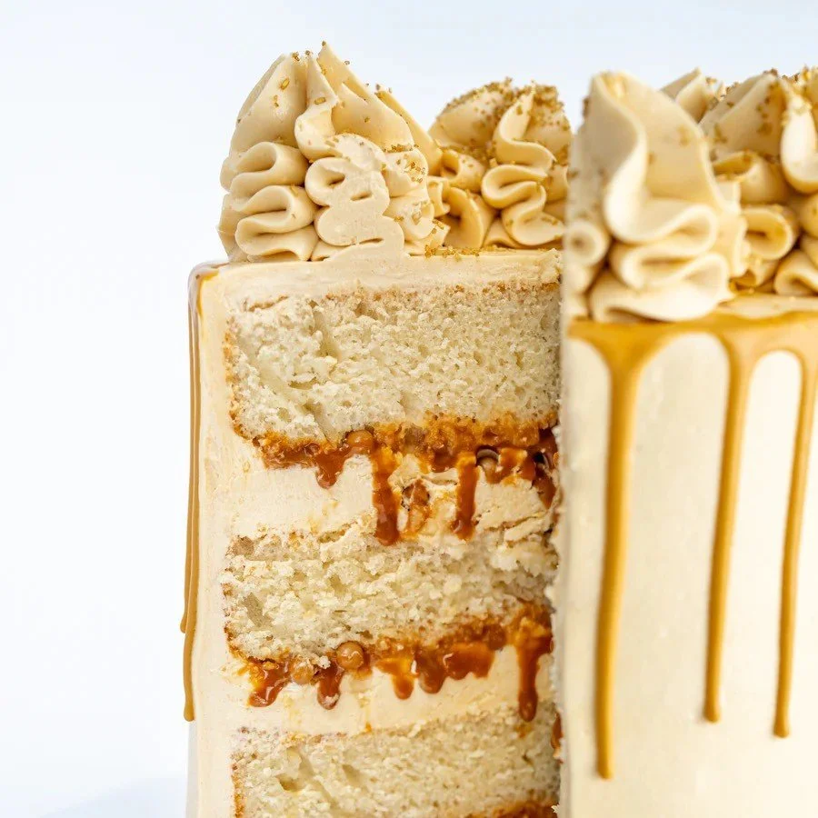 Dulce De Leche Slice