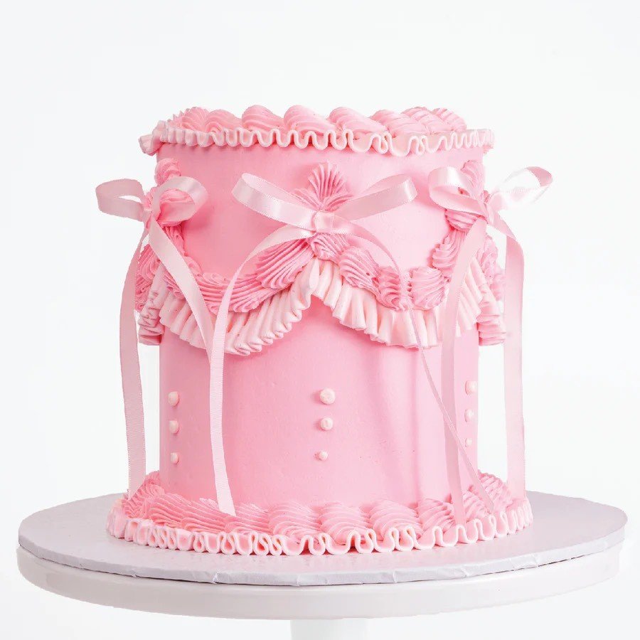 Vintage Coquette Cake