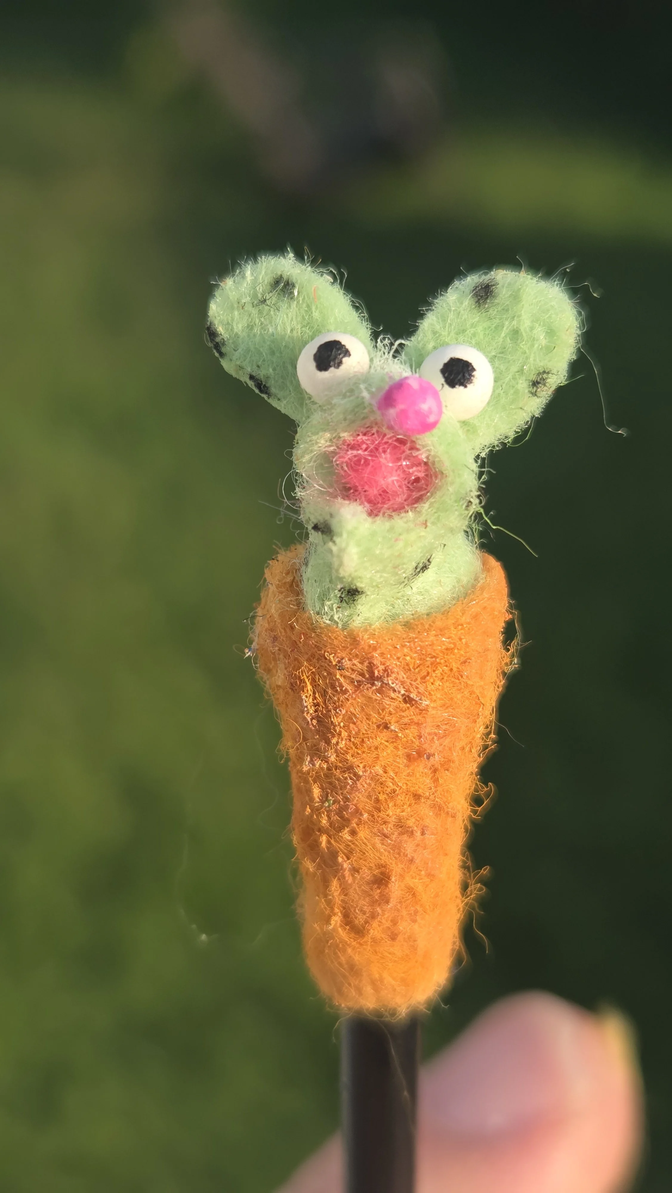Mice Cream Micro Puppet- Mint Chocolate Chip (Special Edition Premium Micro Puppet)