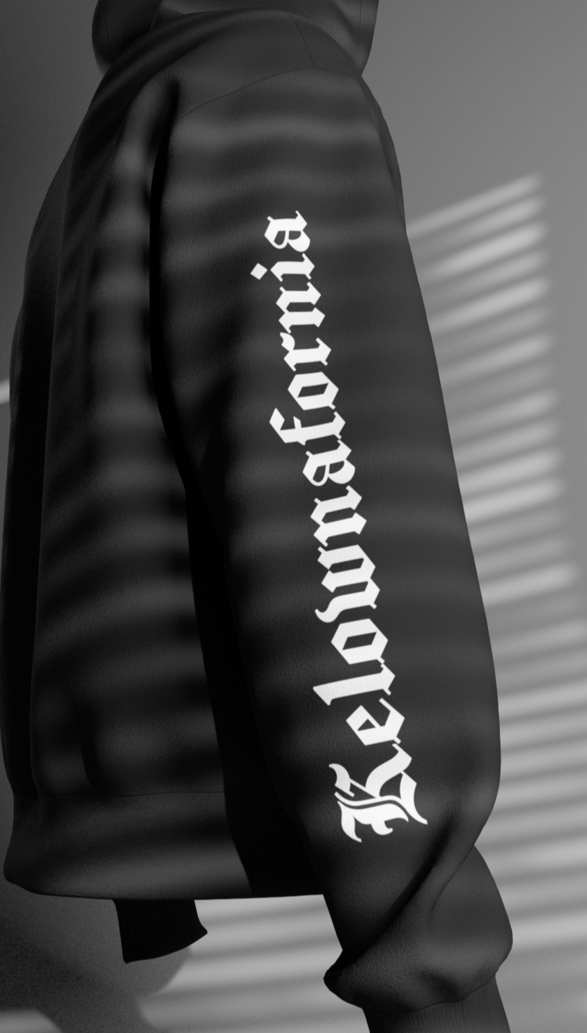 BLACK KF SLEEVE PULLOVER