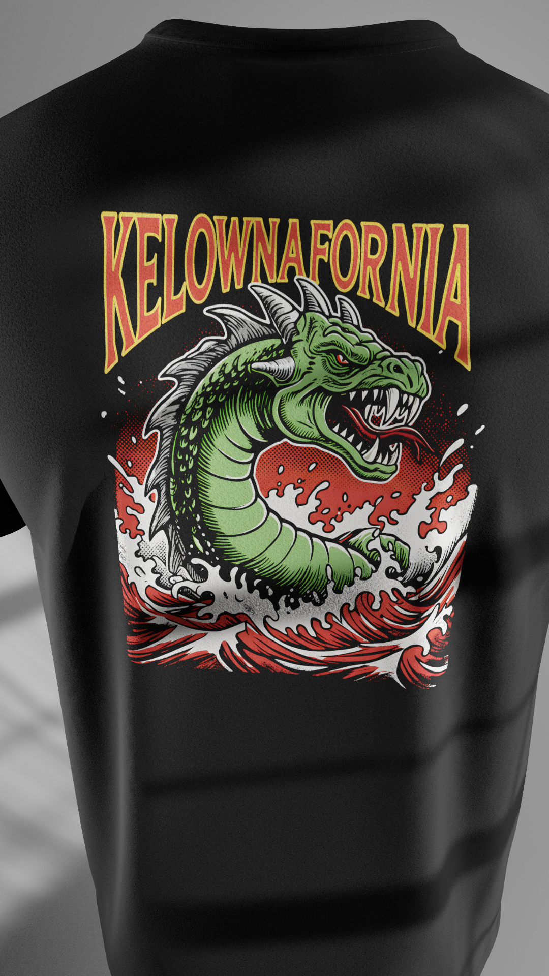 Black Ogopogo T-Shirt