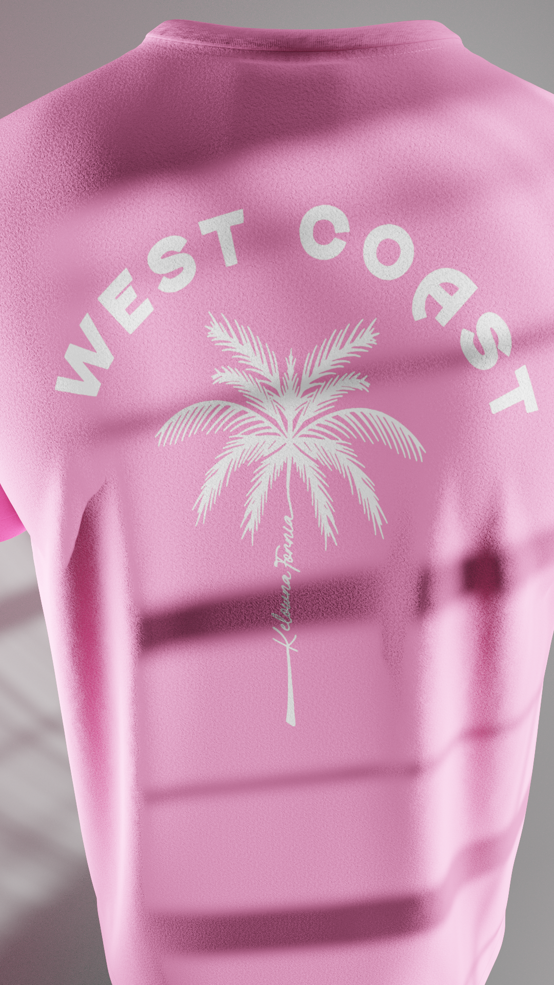 Pink West Coast Palm T-Shirt