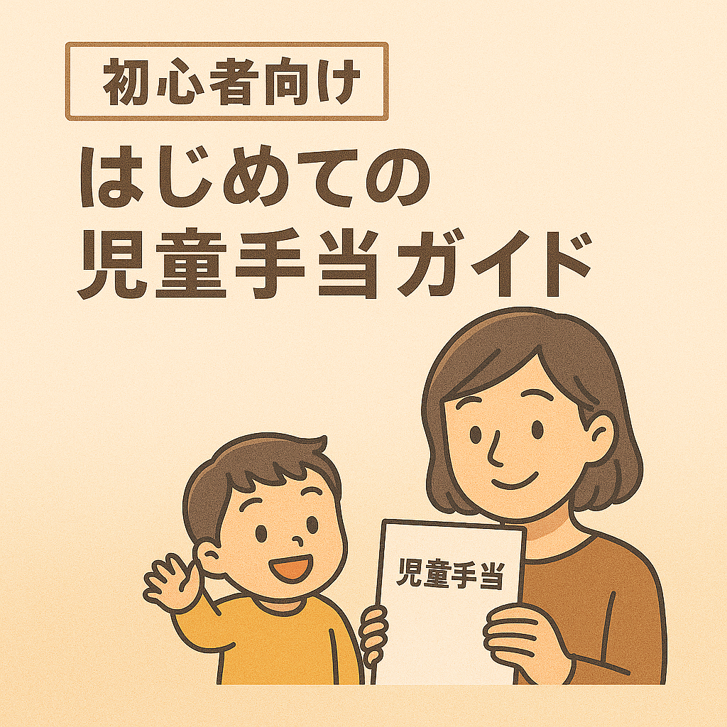 【初心者向け】はじめての児童手当ガイド― 0歳から高校生まで、家計を支える大切な制度をわかりやすく解説