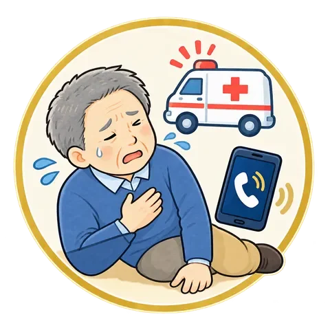 急に倒れたときの備え