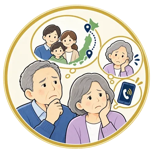 親族が遠方または高齢な方の終活
