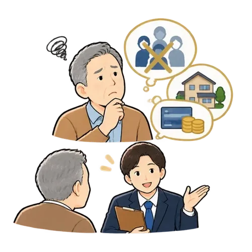 子どもがいない方の終活相談例