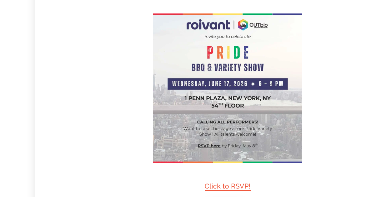 Pride BBQ &amp; Variety Show (in partnership with roivant)