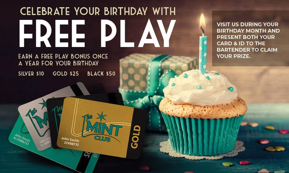 Celebrate Your Birthday With FREE PLAY