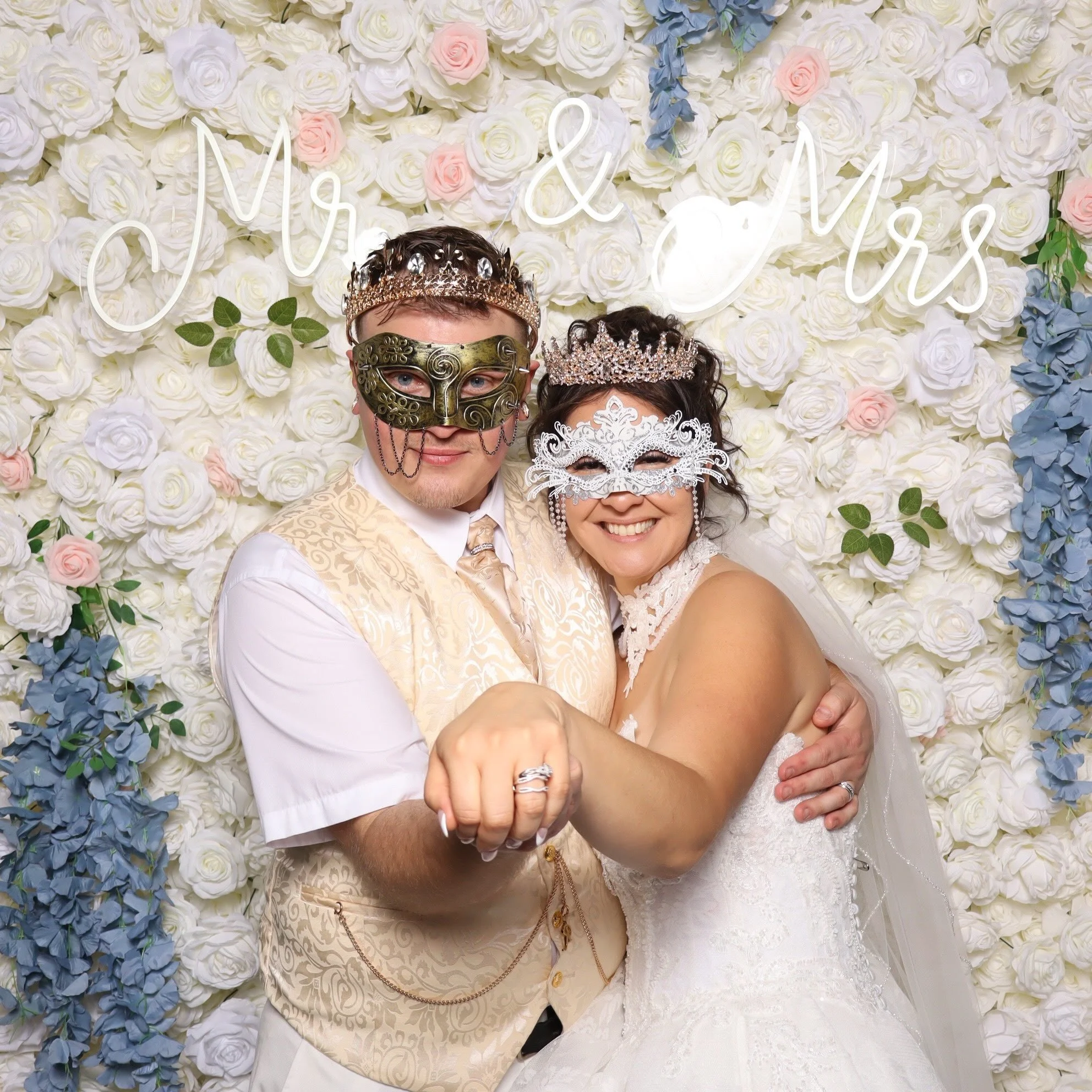 Dearest Gentle Reader&hellip; ✍️ It is with the utmost delight that we report the most celebrated union of the season💙

On the most magnificent of evenings &mdash; Daniela was crowned Queen and Brandon her King👑✨

The court gathered. The kingdom ce