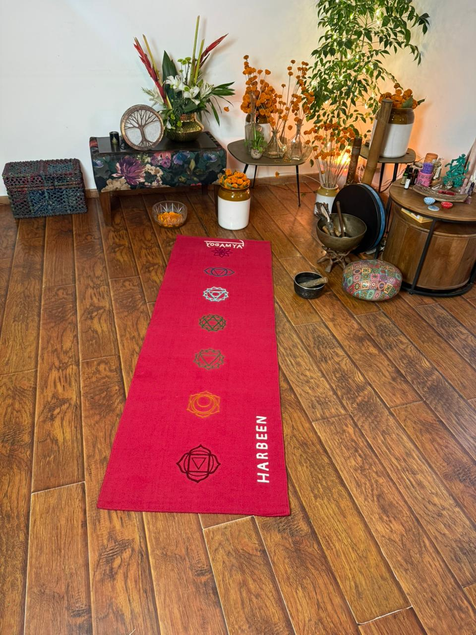Customizable Yogamya Chakra Yoga Mat - NEW YEAR SALE