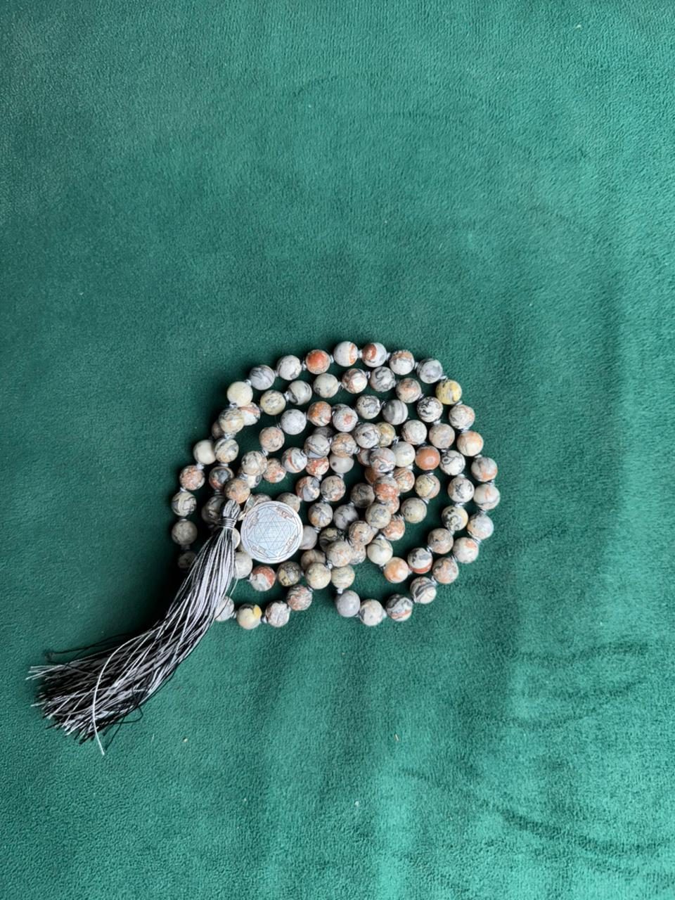 Red Picture Jasper Mala