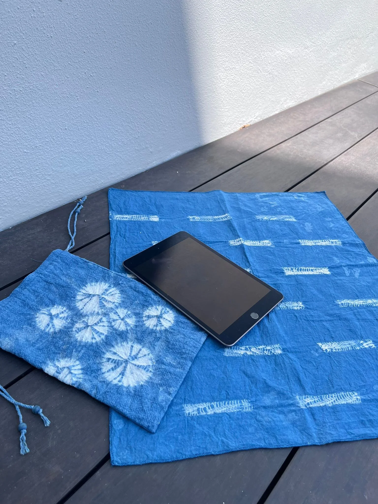Natural Indigo Tie Dye
