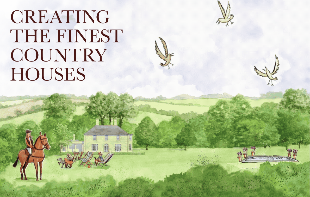 Country House Horse Jumping