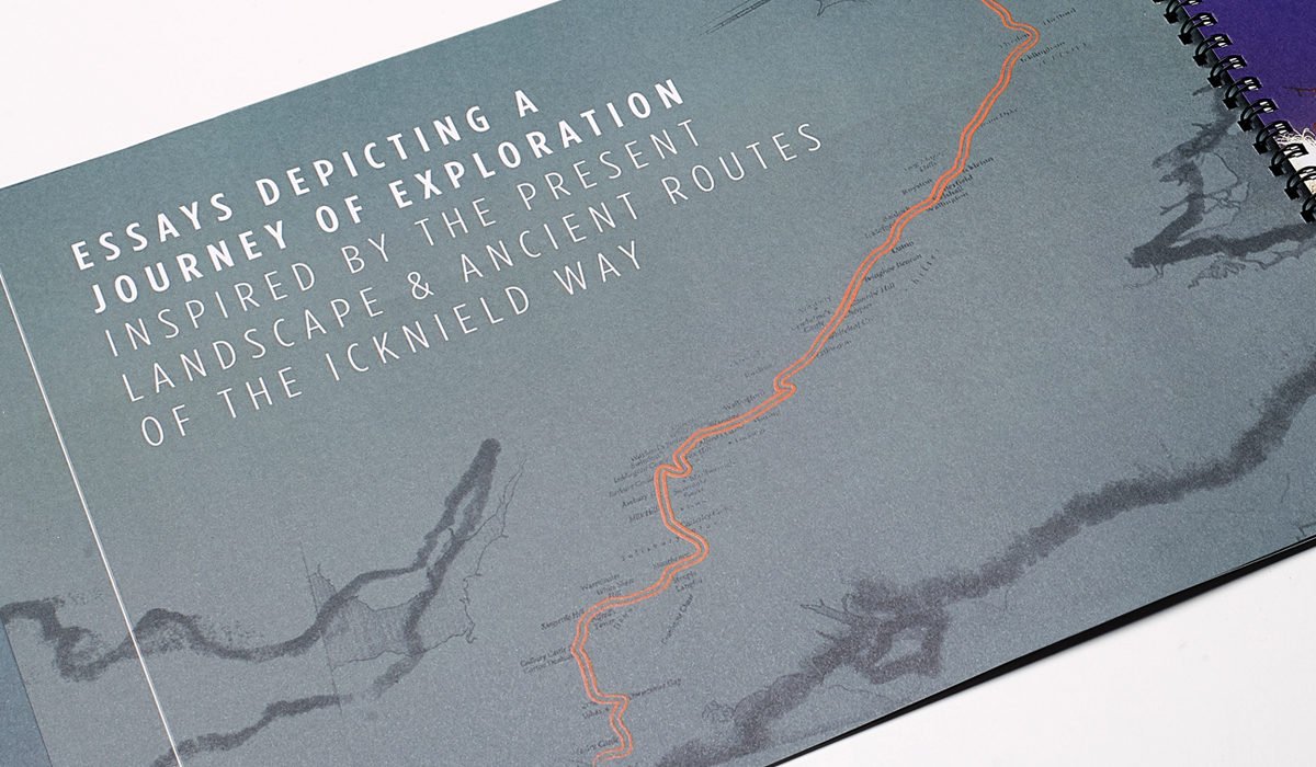 Life Cycles and Landscapes Brochure Design – Map