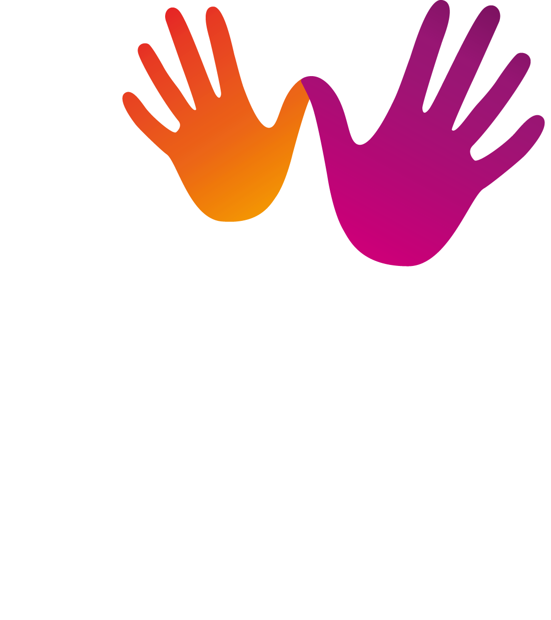 Close-up of a colourful abstract digital artwork with shades of purple, orange, and black.