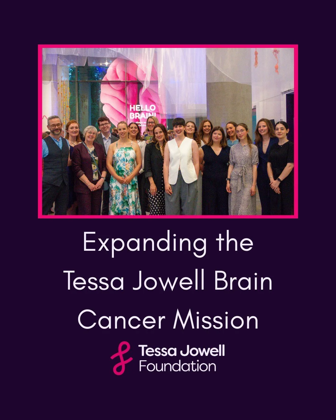 We are delighted  to see the Tessa Jowell Brain Cancer Mission recognised in the National Cancer Plan as an example of best practice. This acknowledgement reflects years of sustained commitment to improving outcomes and driving forward meaningful cha