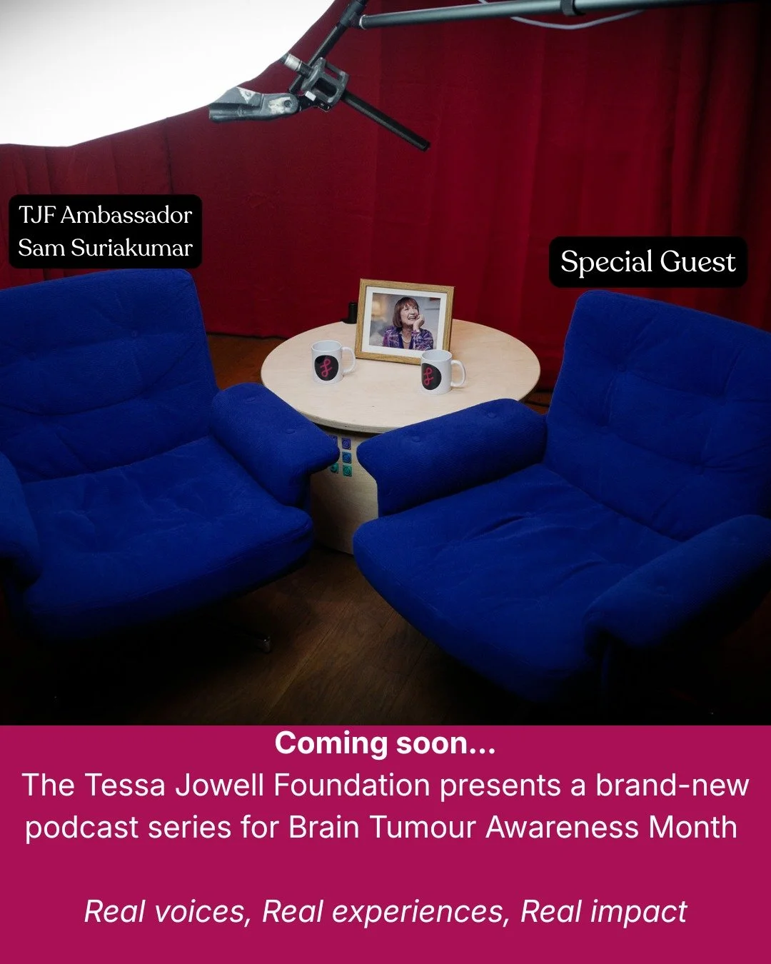 We are excited to share that this Brain Tumour Awareness Month we will be launching a brand new podcast hosted by our Patient Ambassador Sam Suriakumar @sam_suri

This series features five moving conversations exploring all aspects of the brain tumou