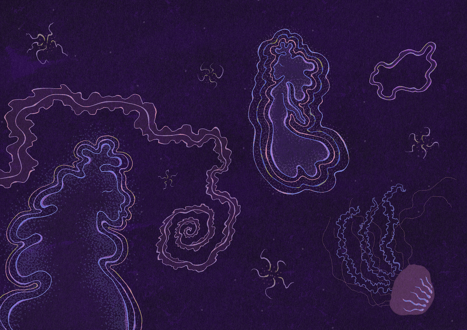 Cosmic Coral Beings