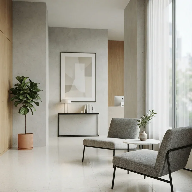 Small Office Lobby Design Ideas