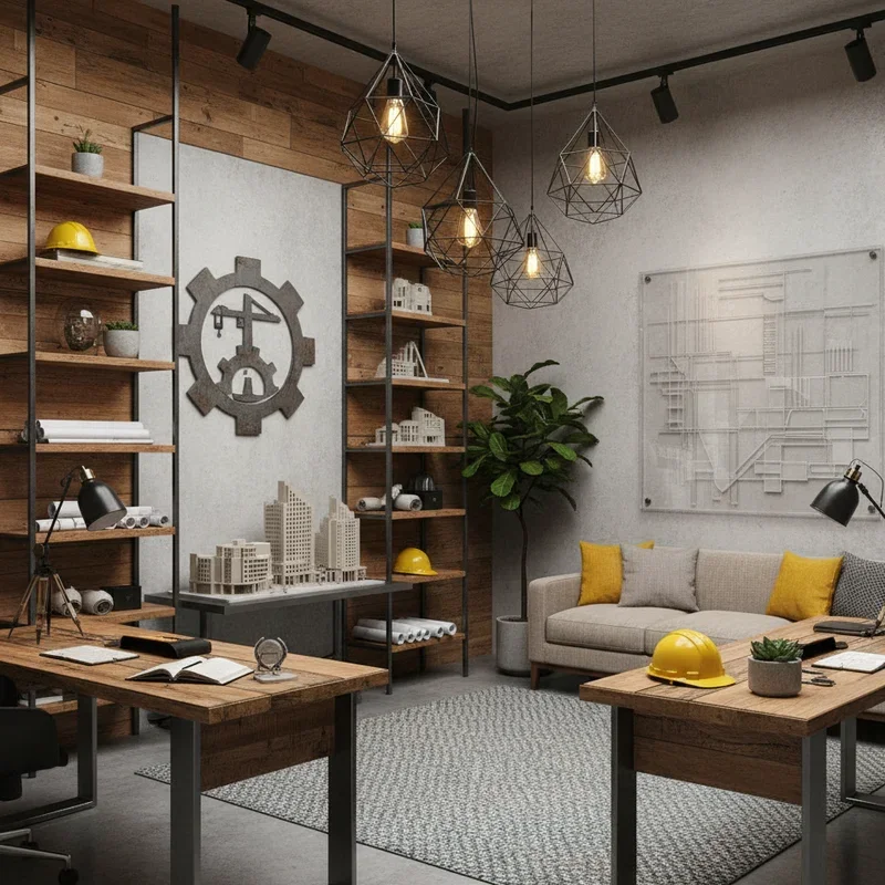 Construction Office Decor Ideas