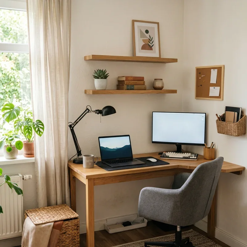 15 Home Office Corner Desk Ideas for Stylish Workspaces