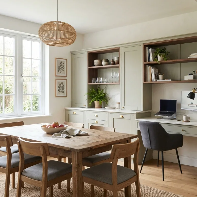 Dining Room Office Ideas