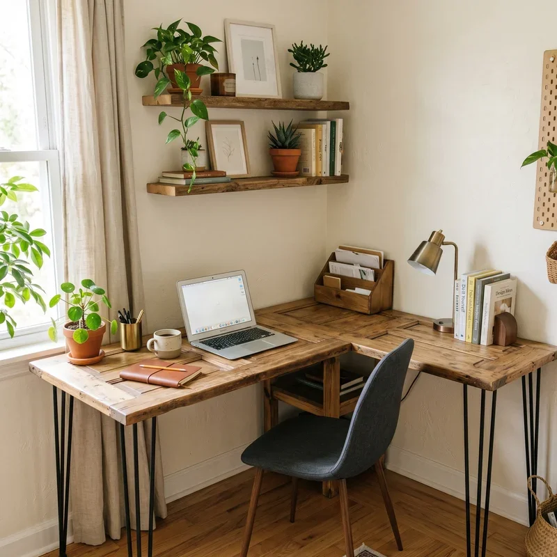 Home Office Corner Desk Ideas